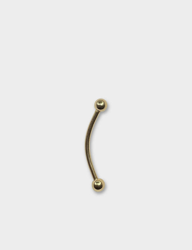 Product Image of Gold Titanium Curved Barbell #5