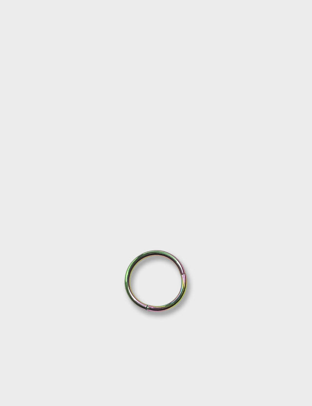 1x8 MM HINGED RING | POLYCHROMATIC | CLICKER | PIERCING | HYPOALLERGENIC | TITANIUM