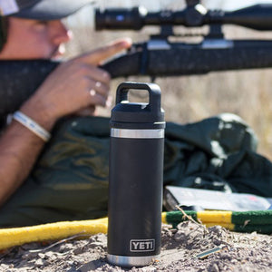 Yeti - 36 oz Rambler Bottle with Chug Cap Black