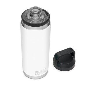 Yeti Rambler 18 oz Bottle with Chug Cap - White