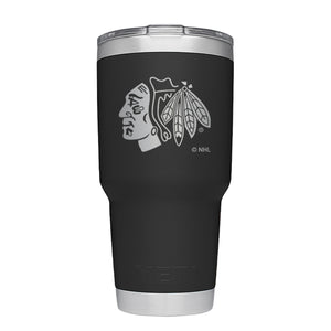 YETI Chicago Blackhawks 20 oz Red Rambler Tumbler