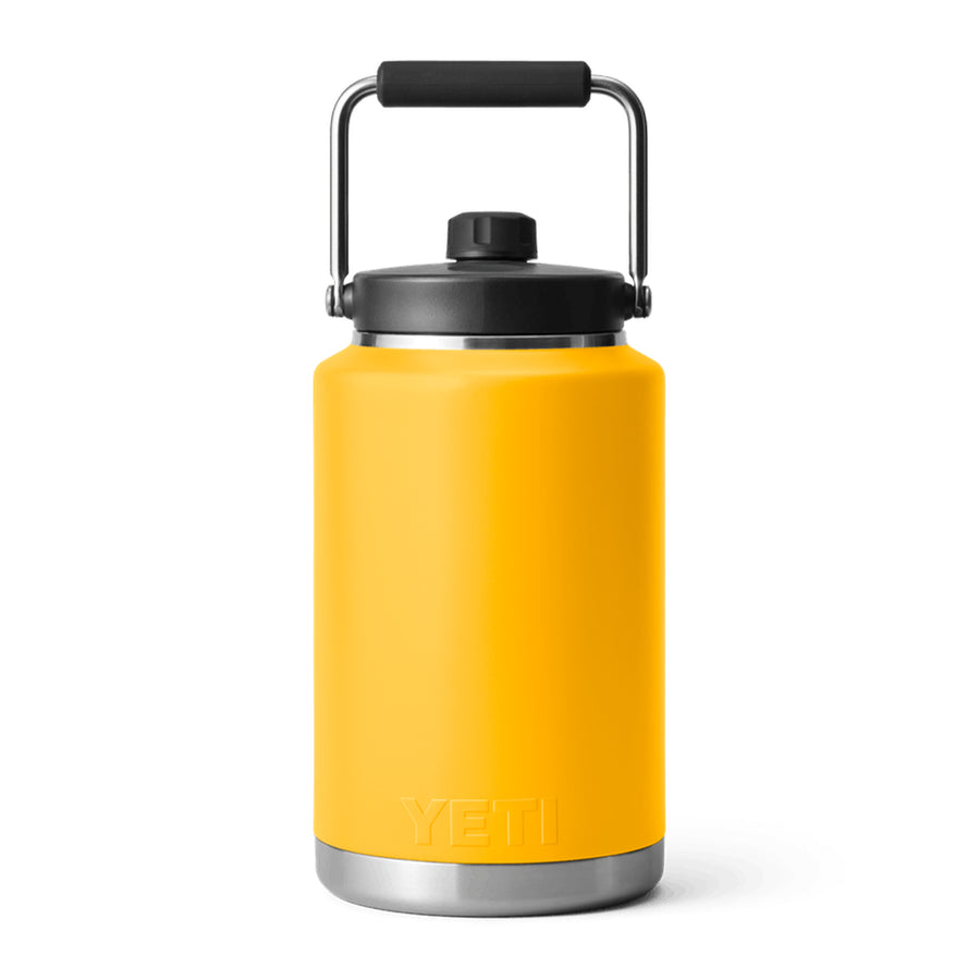 yellow gallon water bottle