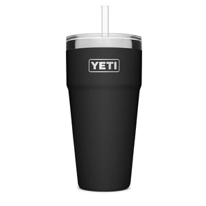 YETI® 25 oz Rambler® Travel Mug with Straw Lid