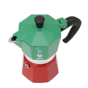 Bialetti 6 Cup Moka Stovetop Espresso Maker, Red 8006363018395