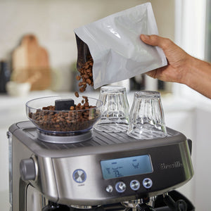 Breville Smart Grinder Pro Conical Burr Grinder, Black Stainless Steel –  ECS Coffee