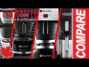 BUNN CSB2-B Speed Brew 10 Cup Coffee Maker, Elite Black #52700.0302 – ECS  Coffee