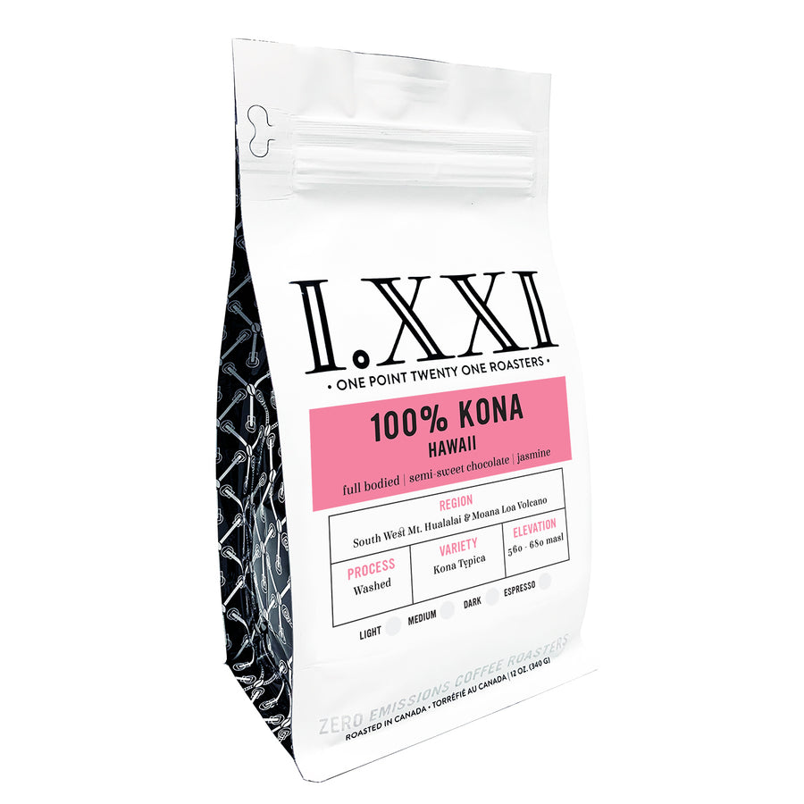 I Xxi 100 Kona Whole Bean Coffee 12 Oz Ecs Coffee