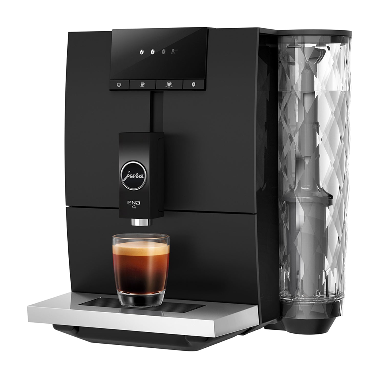 Jura ENA 4 Automatic Espresso Machine 15374, Metropolitan Black ECS