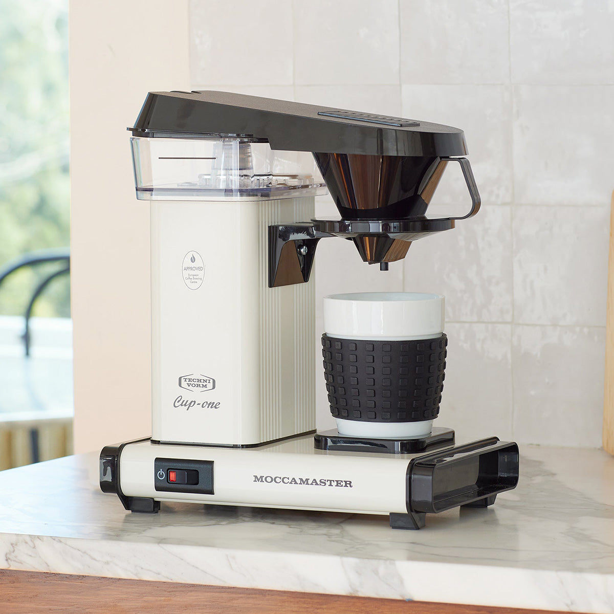 Technivorm Moccamaster Cup-One Coffee Maker #69211, Off-White – ECS Coffee