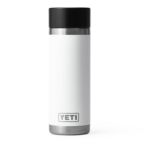  YETI Rambler 18 oz Bottle, Stainless Steel, Vacuum Insulated,  with Hot Shot Cap, Black: Home & Kitchen