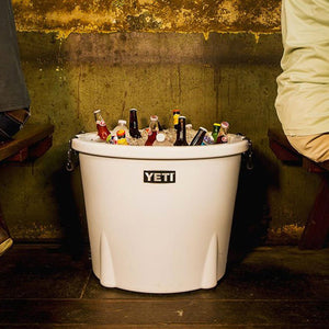 YETI Tank 85 White  Bucket cooler, Insulated tub, Beverage tub