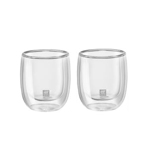 [JOEFREX] Espresso Shot Glasses - 2 Pack - espresso shot glass measure -  2oz - Espresso shot glasses set of 2 - Espresso shot glasses barista 