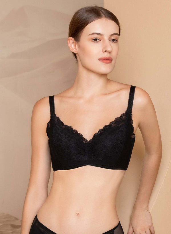 ALLURING LACE 2 UNDERWIRED SOFT PADDED BRA 011-29694