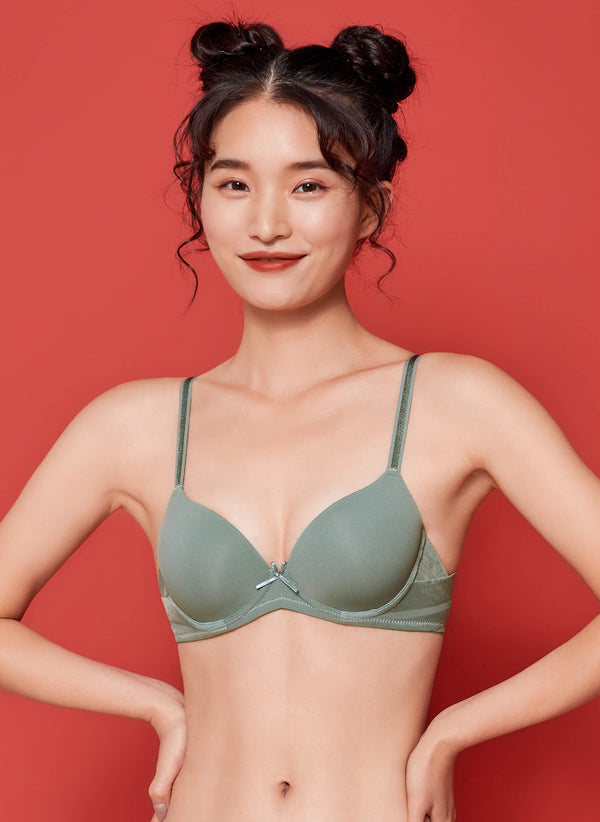 Amelia Lace Wired Lightly Padded Bra – Sorella Singapore