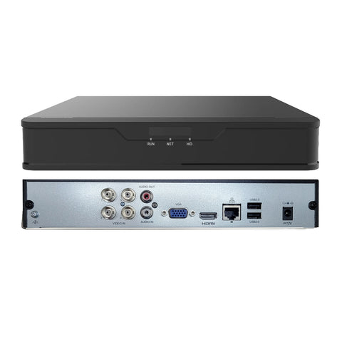 1PV-UHD08] 8CH Security System Hybrid HD H.265+/H.264 5in1 DVR/NVR