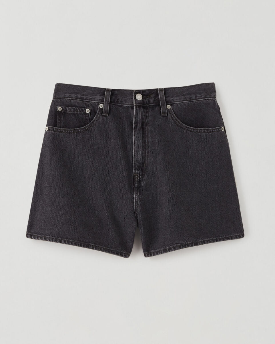 Levis High Loose Shorts | Washed Black – Bella Chic