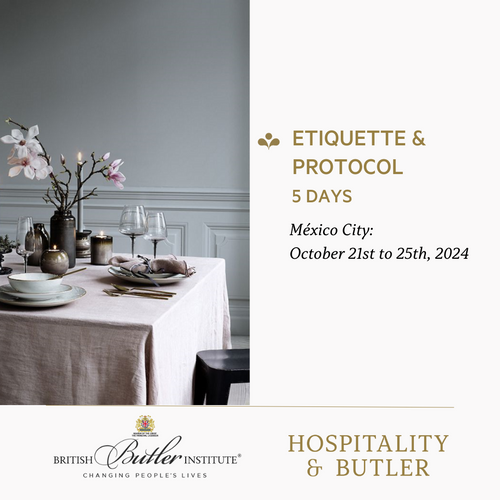 5 DAYS ETIQUETTE & PROTOCOL MASTERCLASS 2024