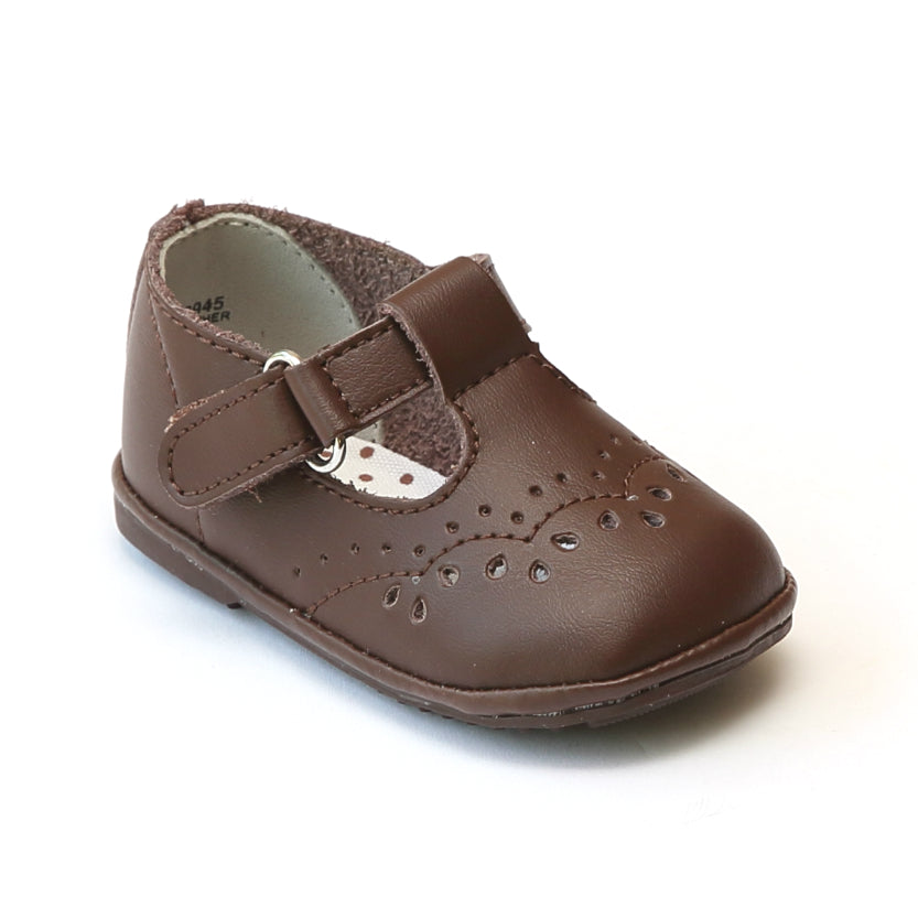 infant brown shoes