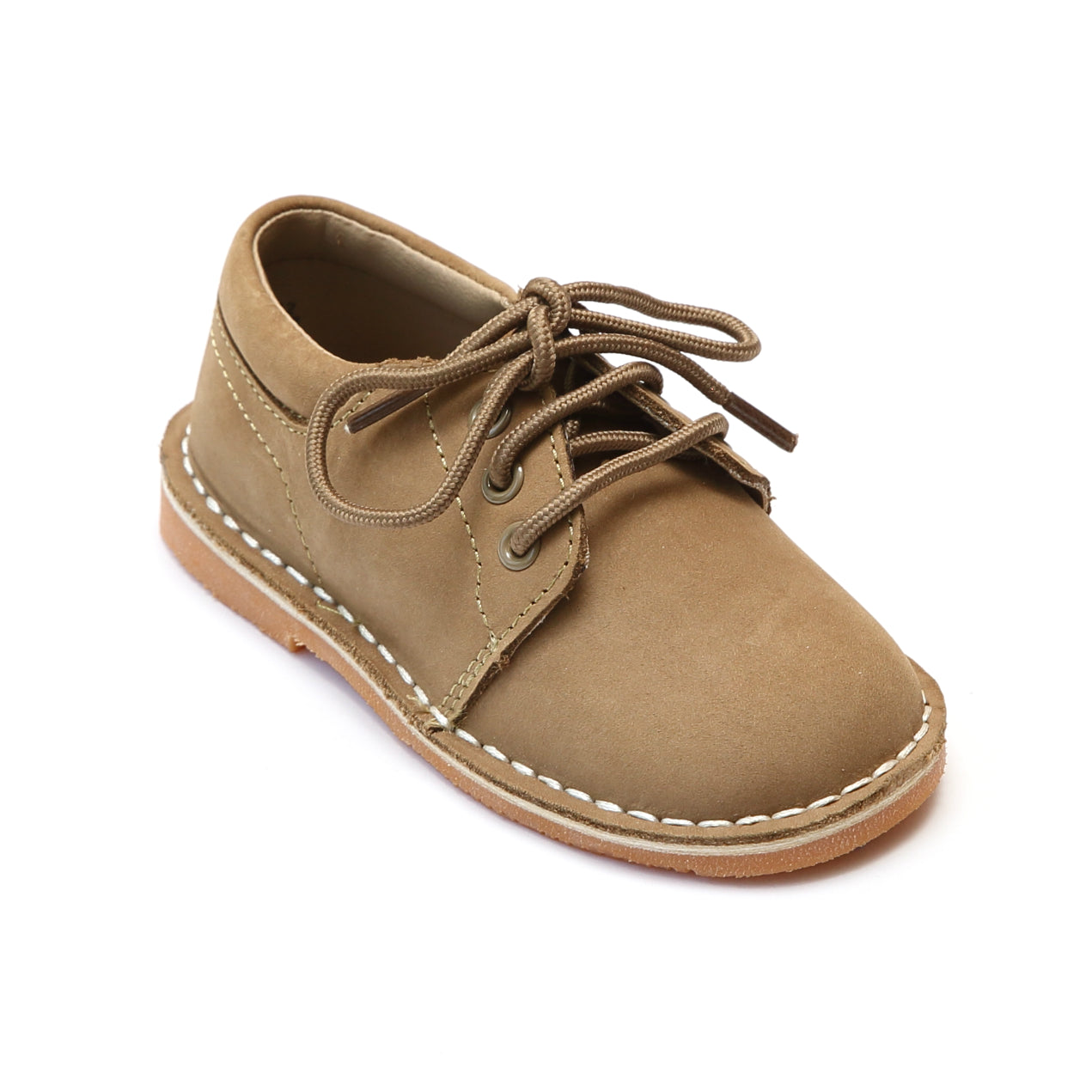 L'Amour Shoes Boys 5012 Khaki Nubuck 