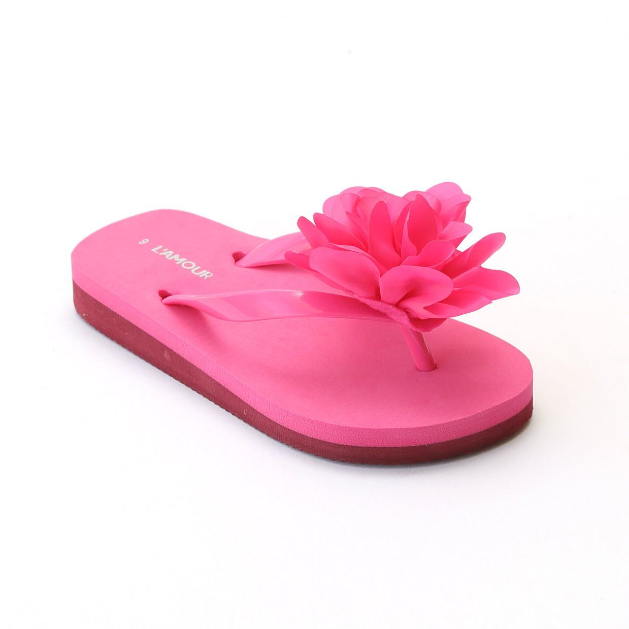 flower flip flops