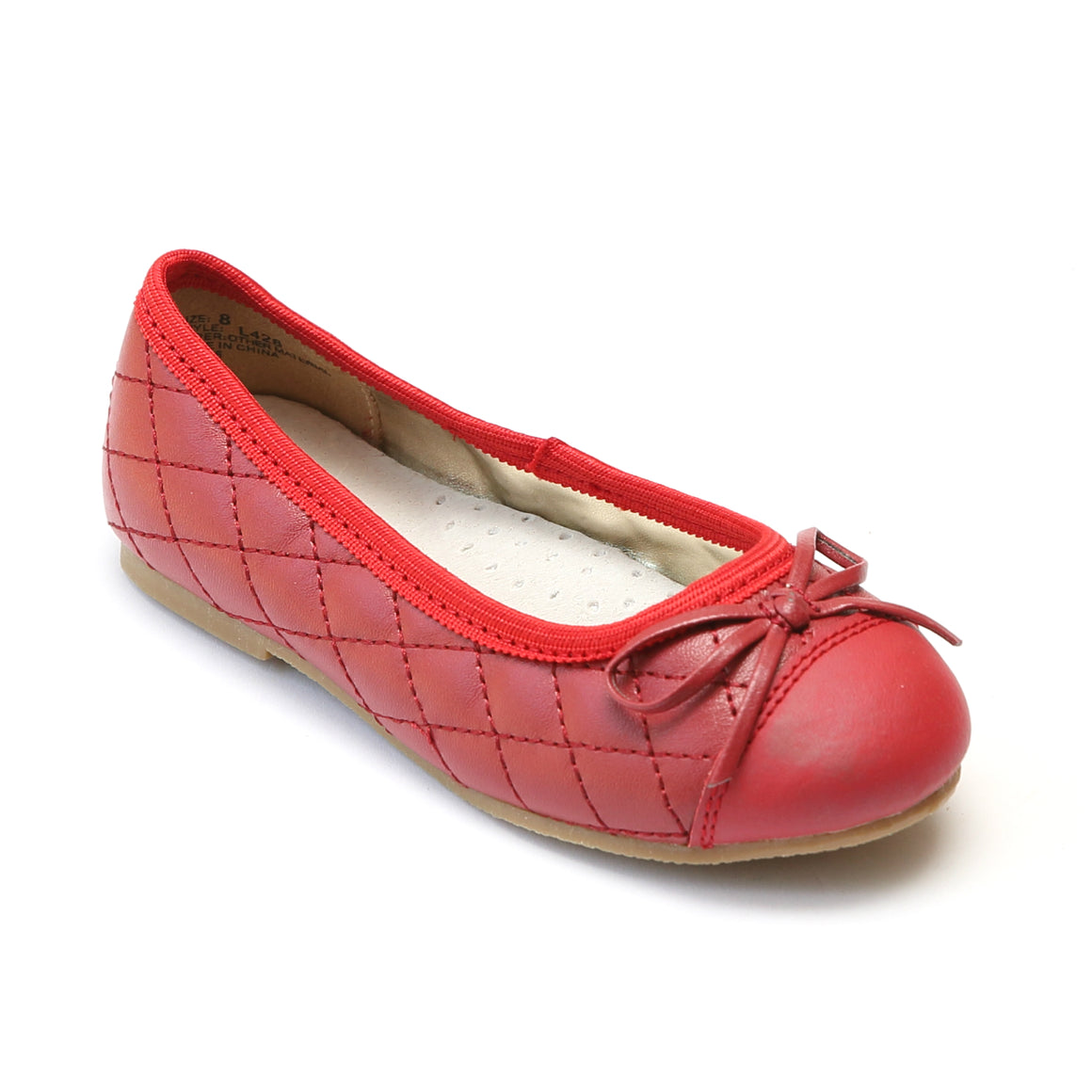 L'Amour Girls Quilted Ballet Flats – Babychelle