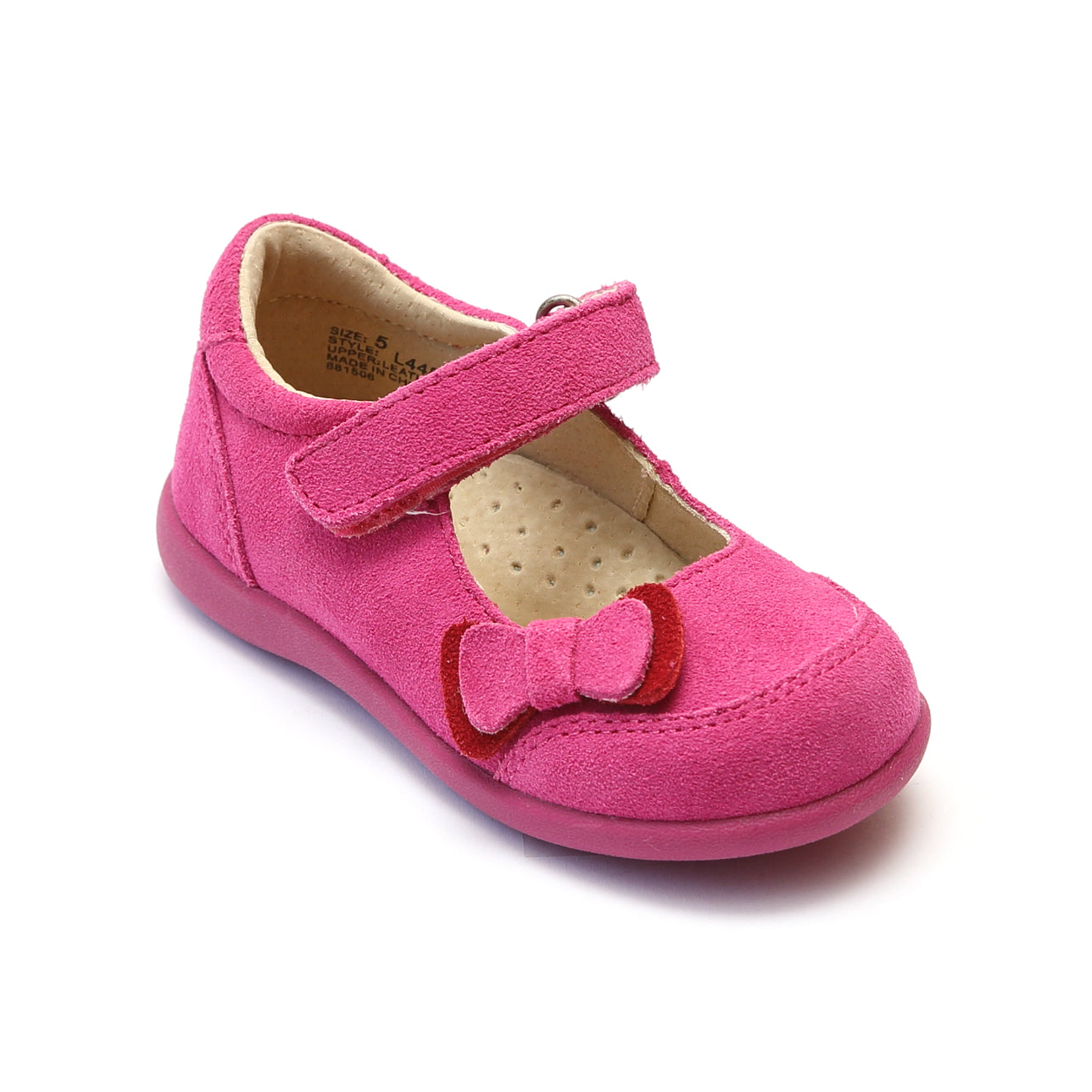 L'Amour Girls Classic Double Bow Mary Janes – Babychelle