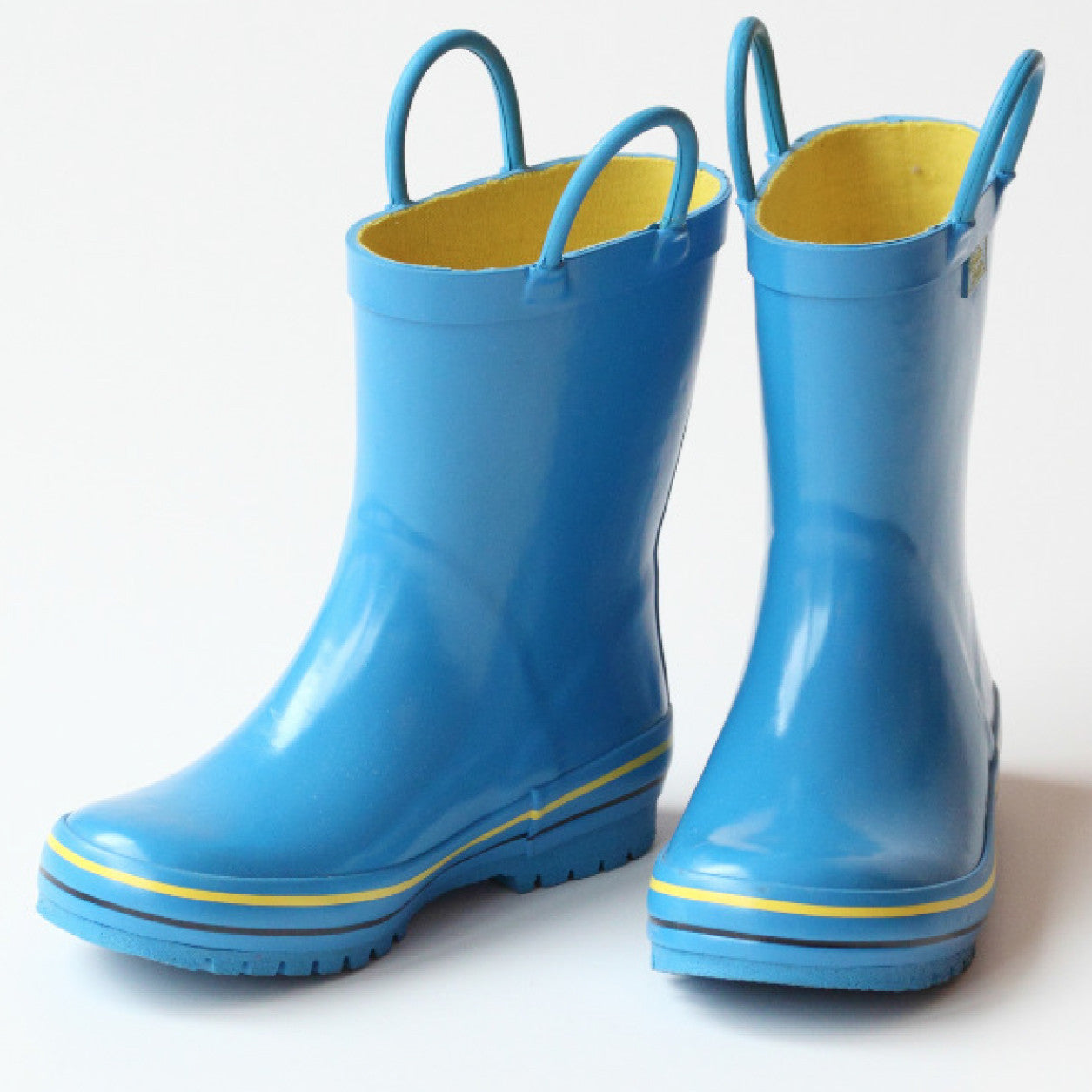 blue rain boots for women