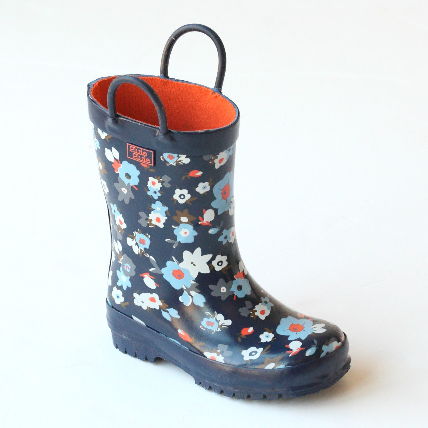 flower rain boots