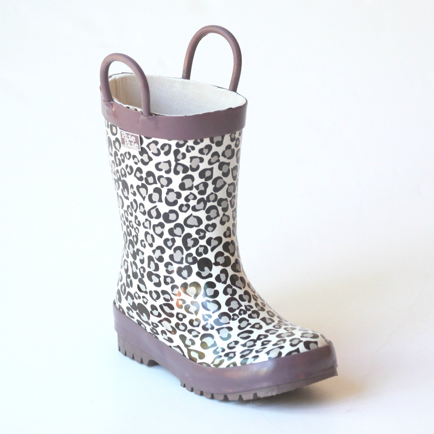 cheetah print rain booties