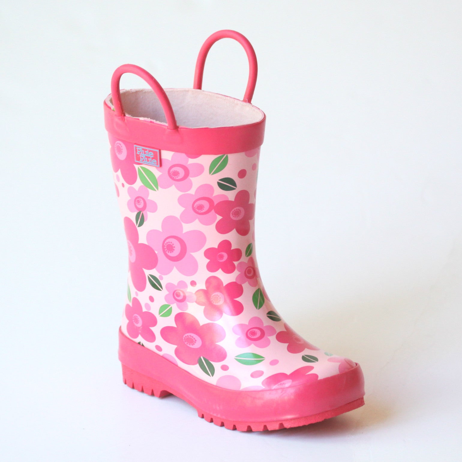 girls pink rain boots