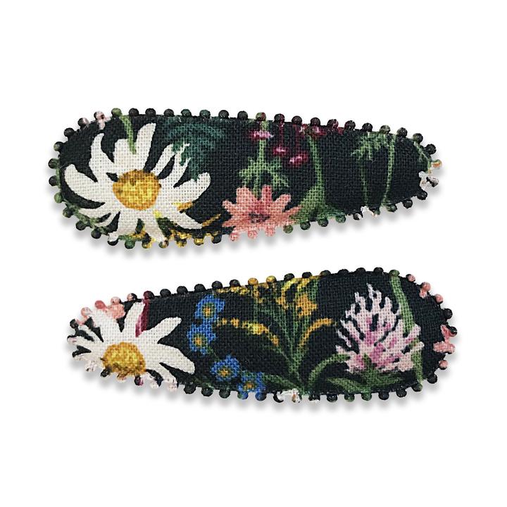 fabric hair clips