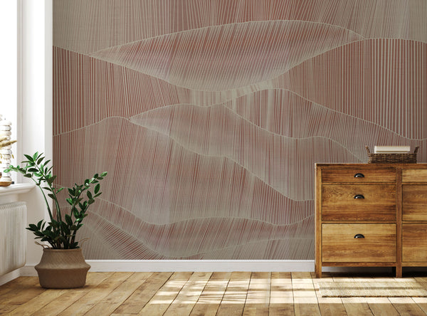 Close Range - Cherry Rust wallcovering