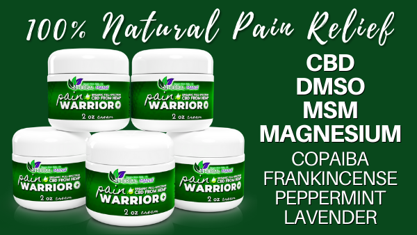 Pain Warrior+ Cream Ingredients Graphic 