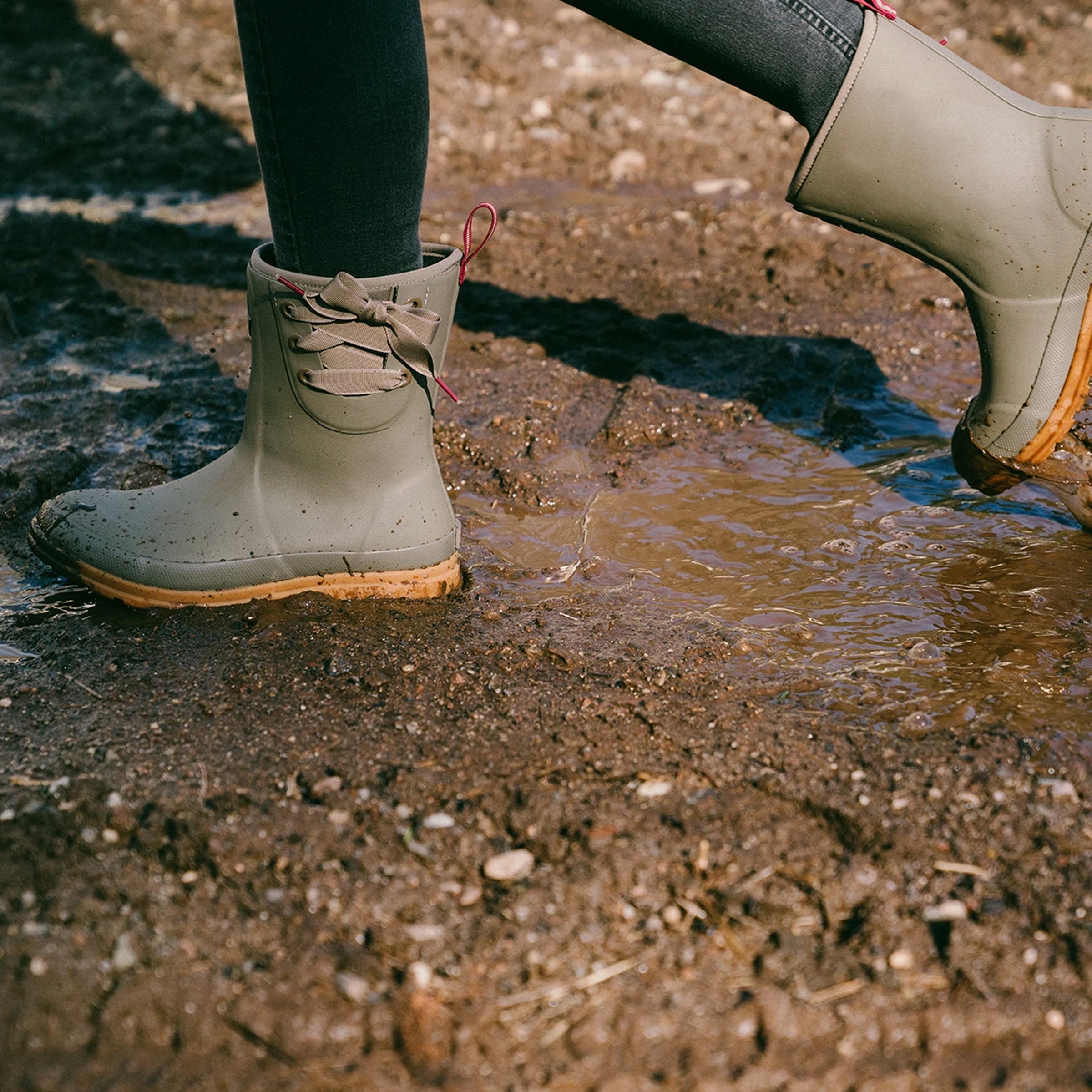 slip on mud boots