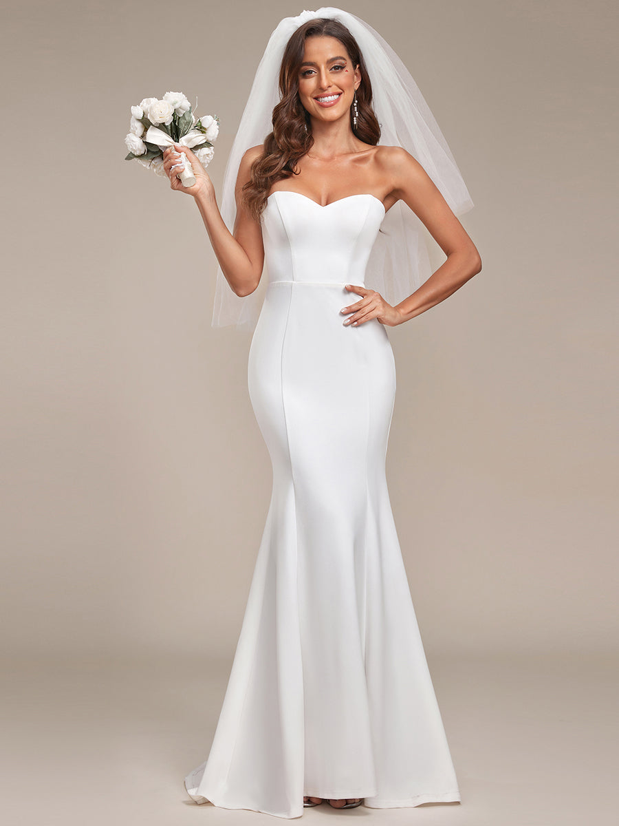 Glamorous A Line V Neck Spaghetti Straps Wholesale Wedding Dresses