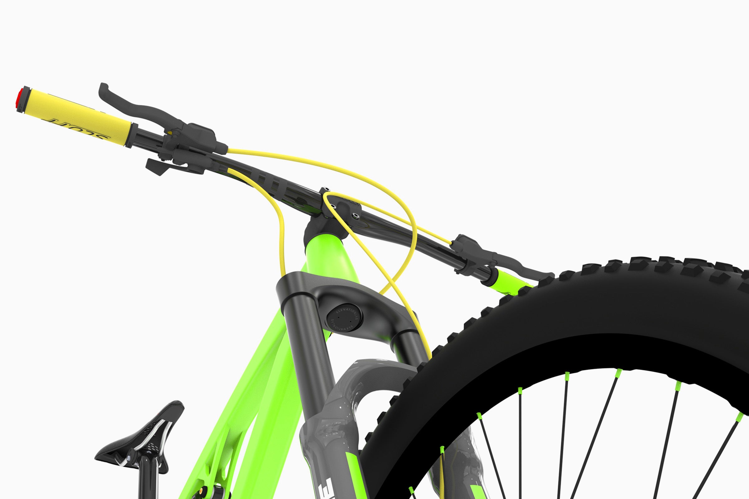 Le support ORIGINAL pour fourche de vélo de montagne AirTag 