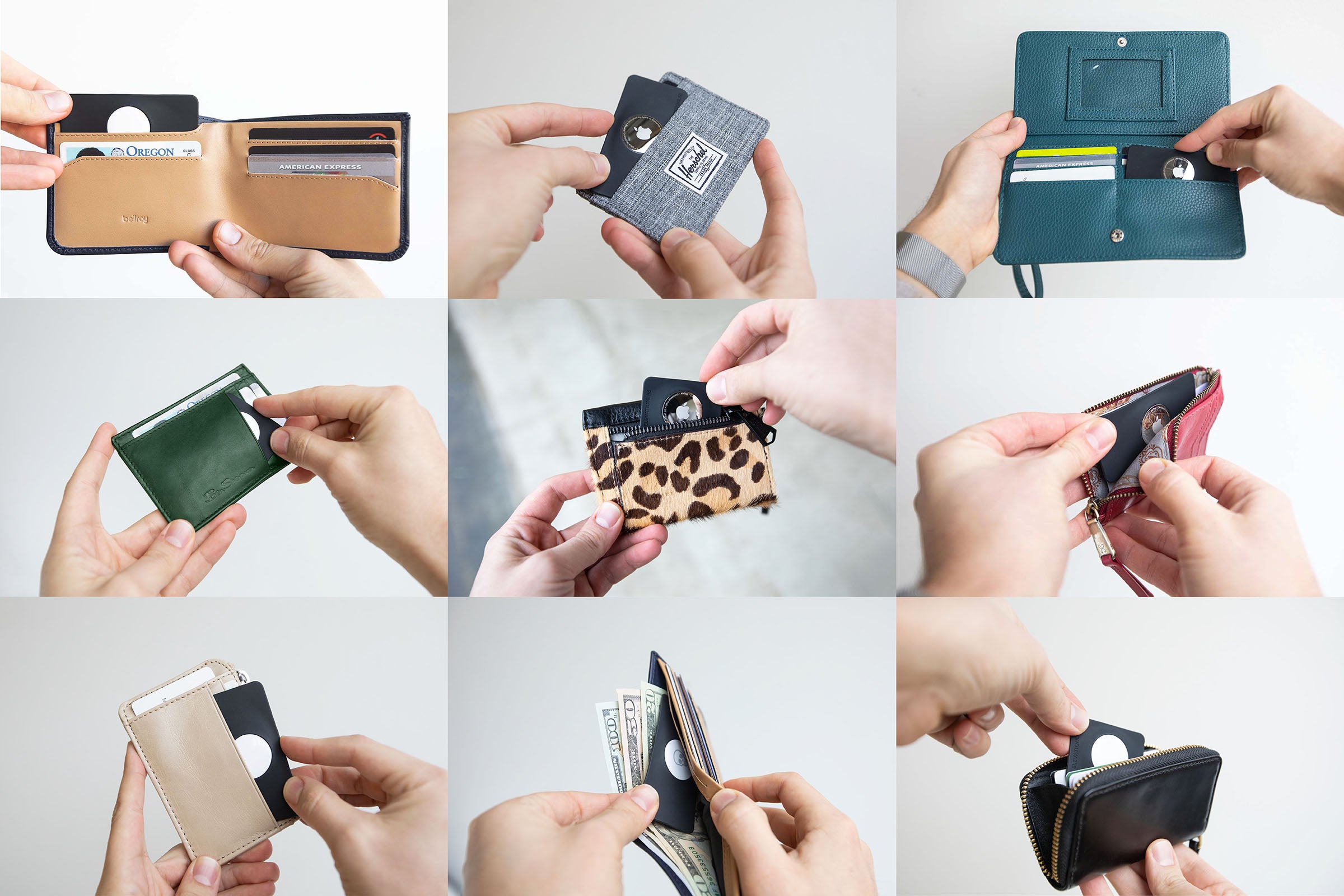 TagSafe™- AirTag smart wallet