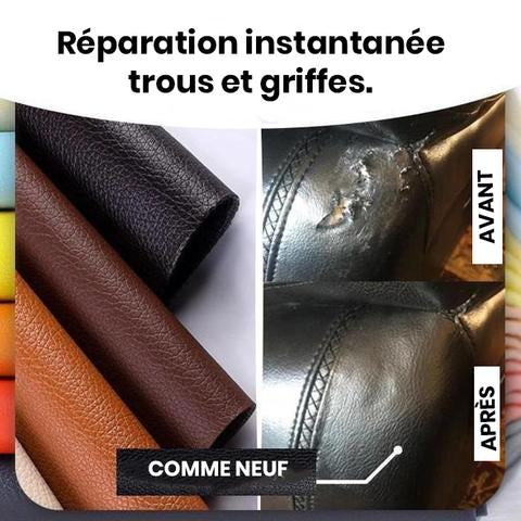 Releath Rouleau Patch Auto Adhesif Protection Reparation Cuir