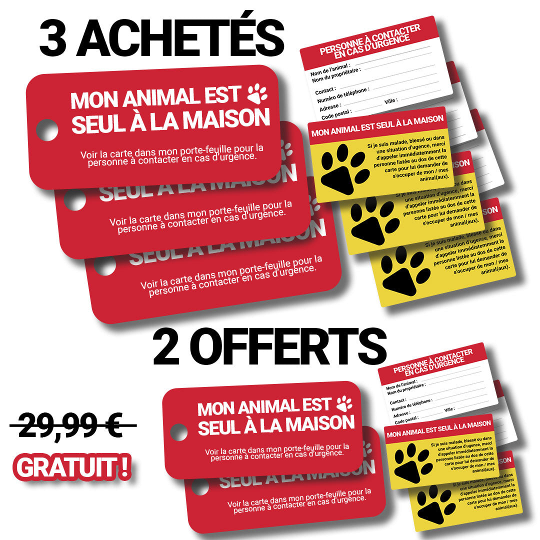 petsfe Porte Cle Urgence pour Animal de Compagnie