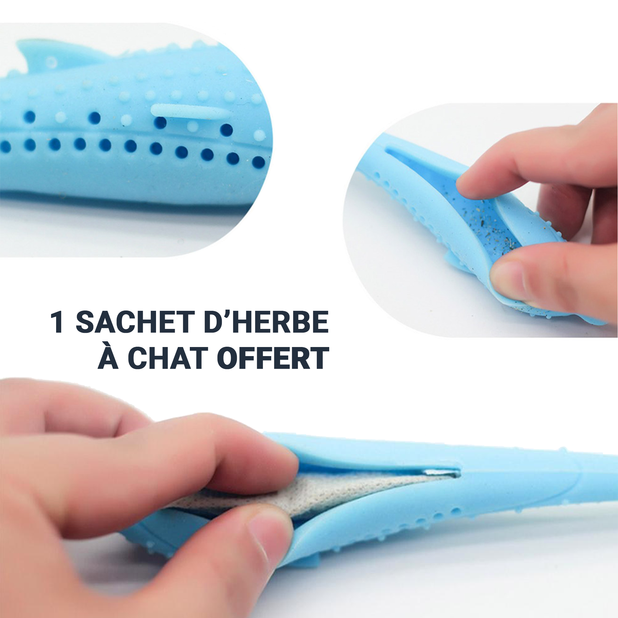 Dolfident Jouet Brosse A Dents Pour Chat Alouate