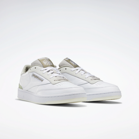 Reebok Men's Club C 85 White / Sand / Khaki — Just Sports