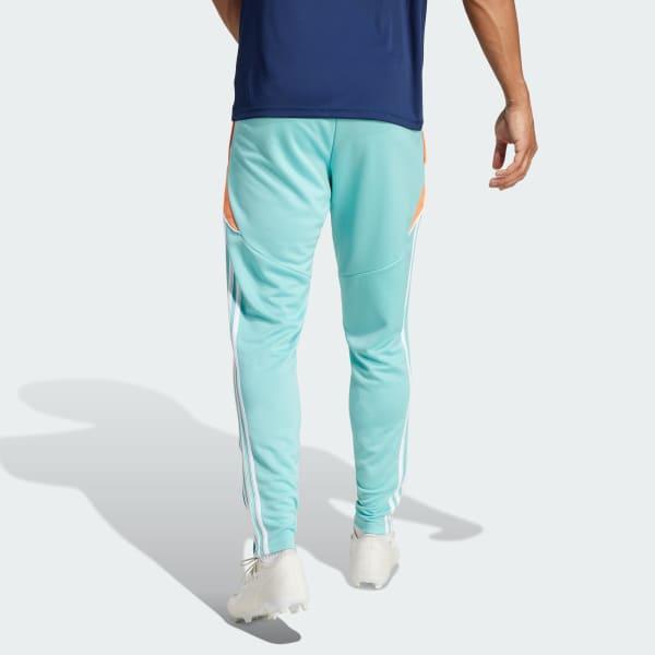 Tiro 24 Training Pants Turquoise JI8902 23 hover model