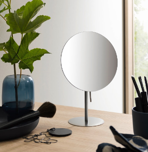 Round Tabletop Magnifying  Mirror