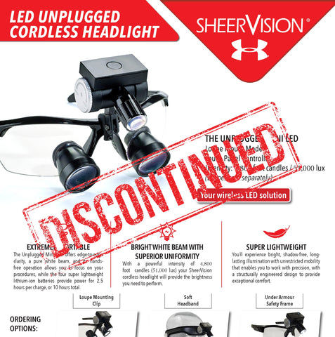 wireless headlight Sheervision Dental loupes