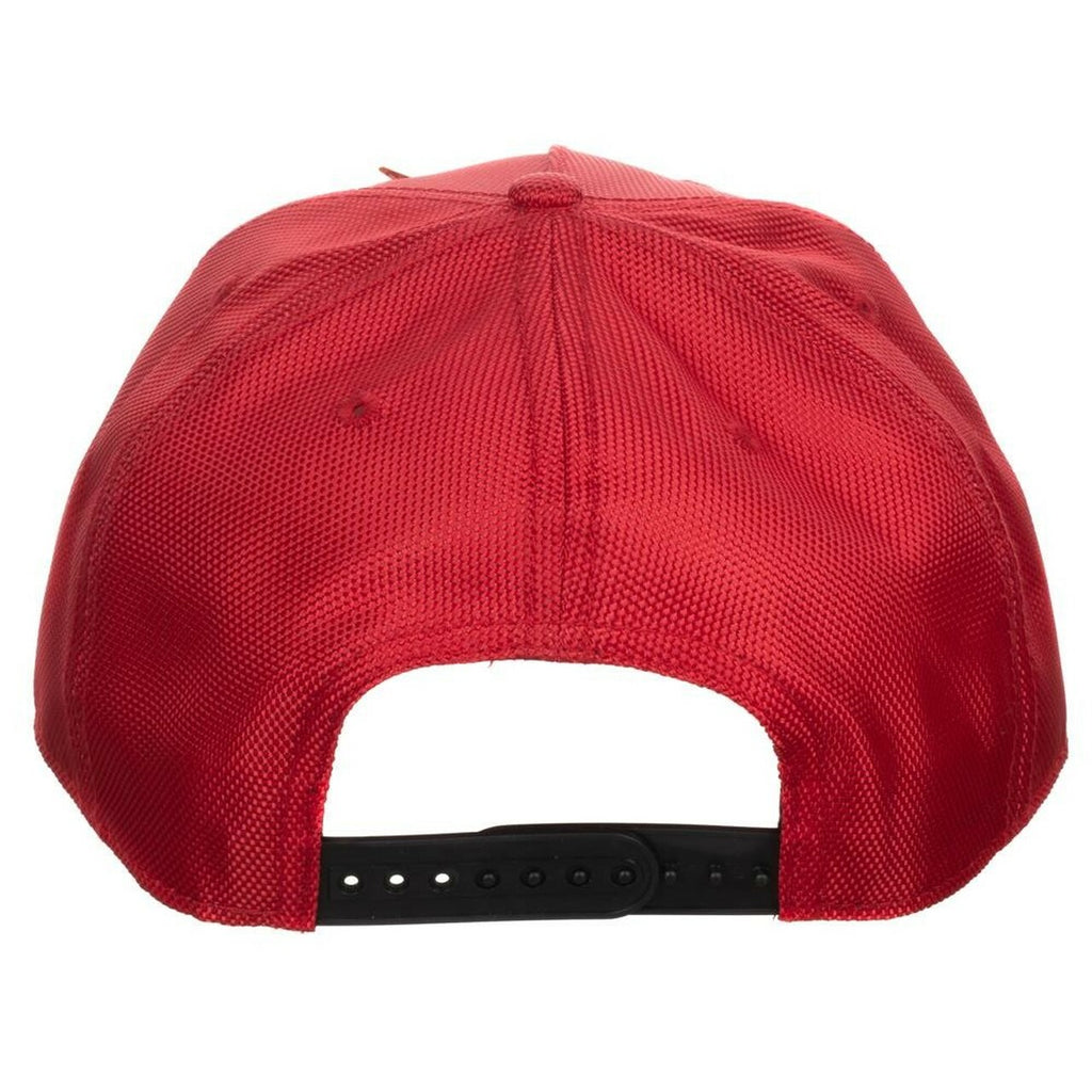 The Flash Logo Ballistic Nylon Pre-Curved Snapback Cap Hat