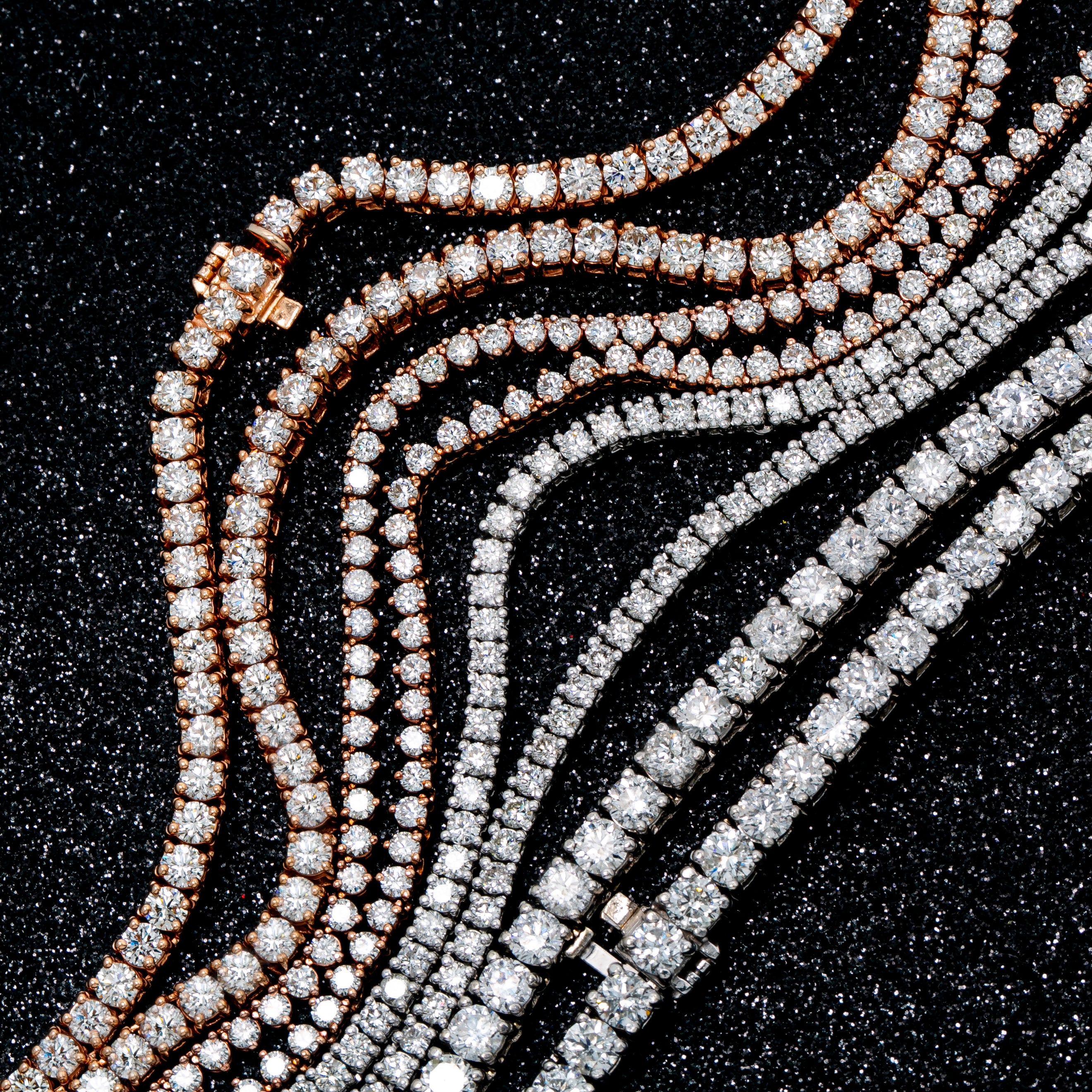 Diamond Tennis Chains - Mens DIamond Necklaces - Avianne & Co – Avianne Jewelers