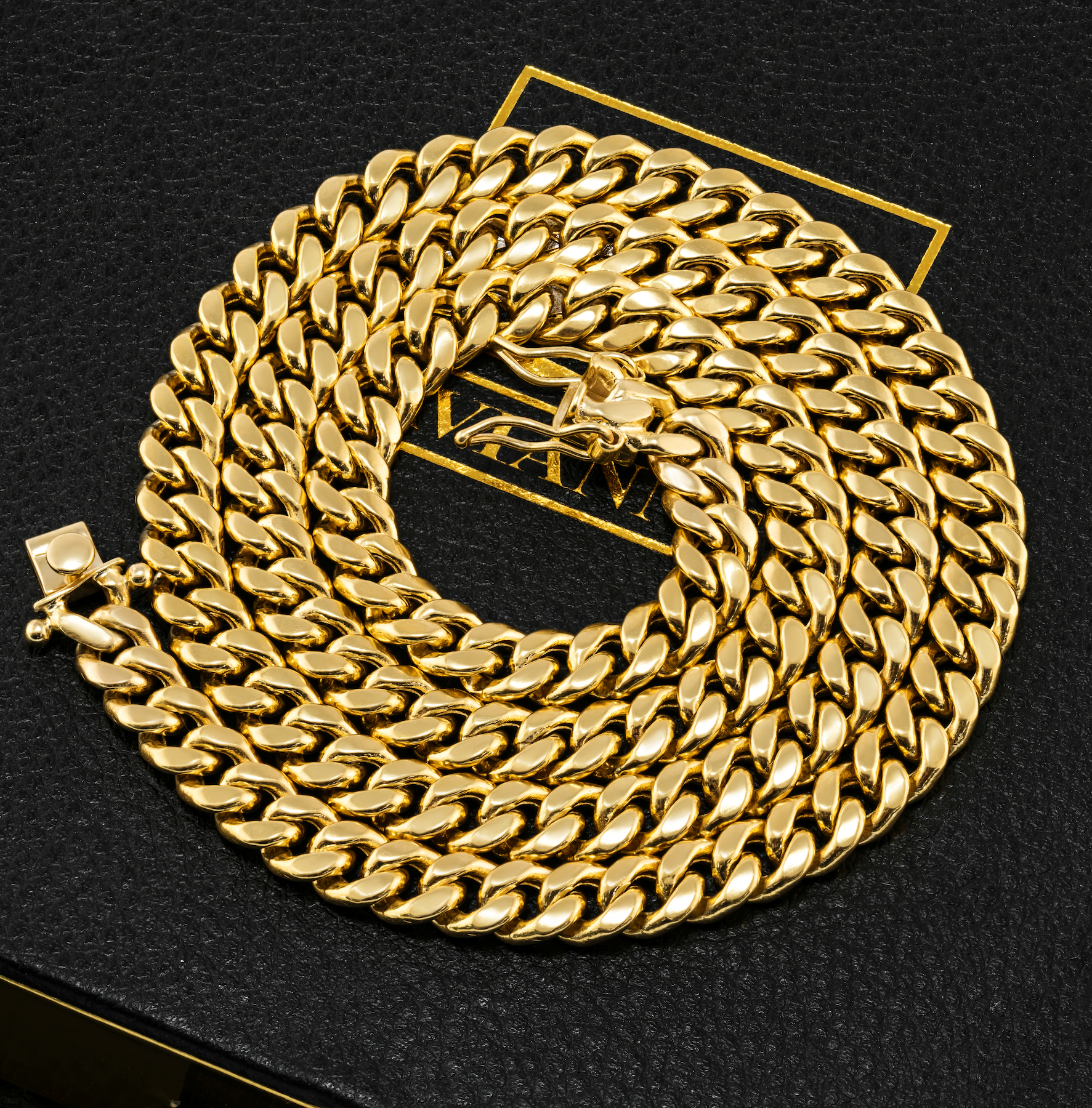 Gold Cuban Link Chain – RoseGold & Black Pty Ltd
