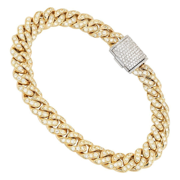 Diamond Cuban Bracelets Avianne Jewelers 8287