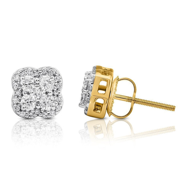 $500 diamond earrings