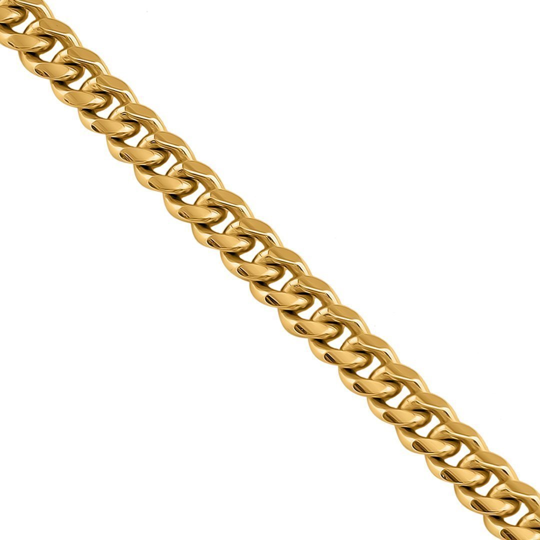 Solid 22K Yellow Gold Cable Anchor Link Chain 66964